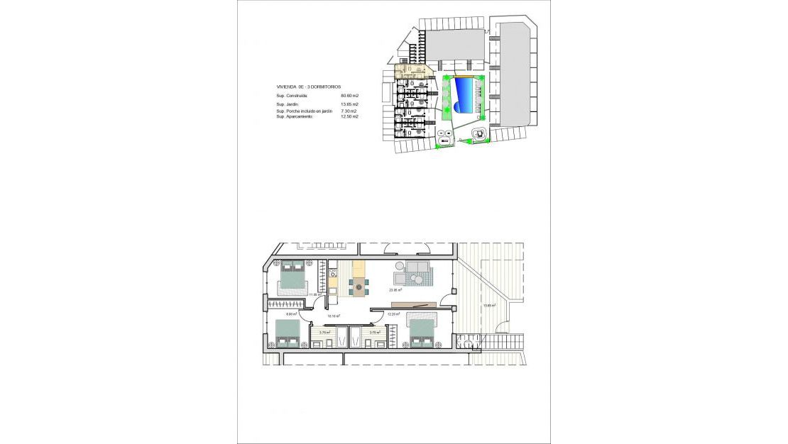 Nybyggnad - Lägenhet - Los Alcázares - Roldan