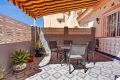Buiten terras bungalow Costa Blanca