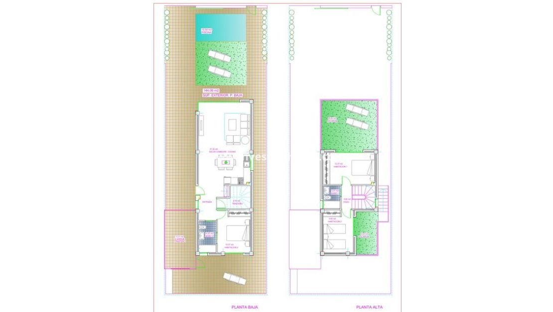 Försäljning - Villa - La Serena Golf - Costa Calida