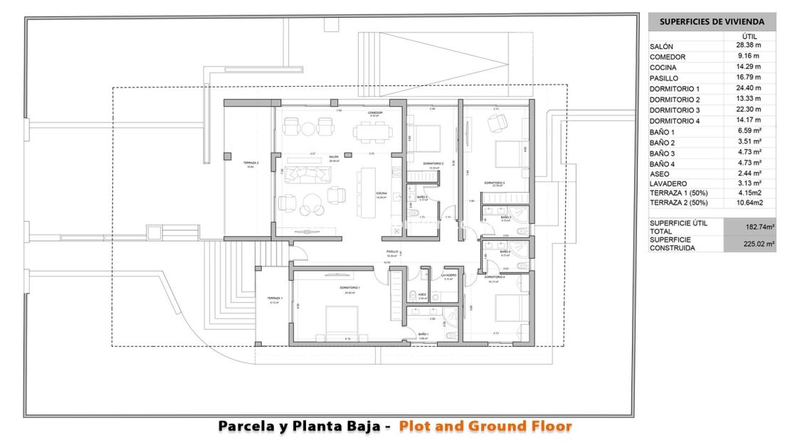 Försäljning - Villa - Torrevieja - Los Balcones - Los Altos Del Edén