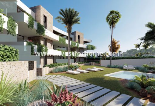 Lägenhet - Nybyggnad - Mar de Cristal-Playa Honda - Cartagena