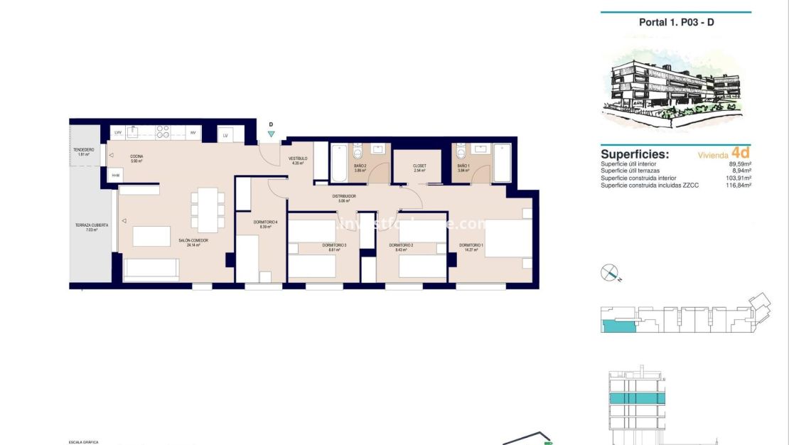 New Build - Apartment - Alicante - Pau Ii