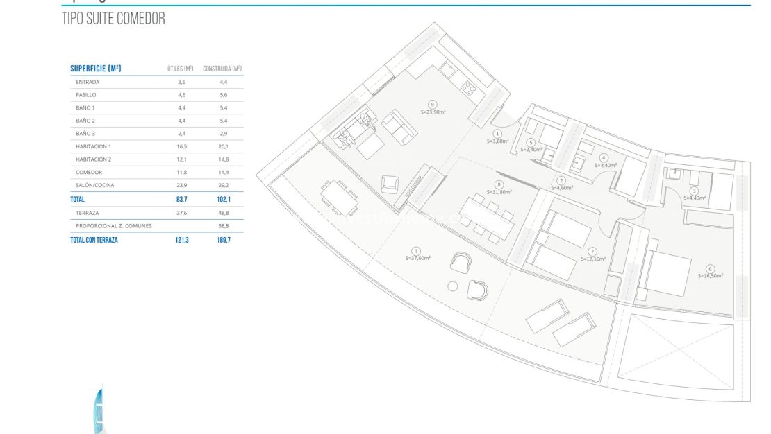 New Build - Apartment - Benidorm