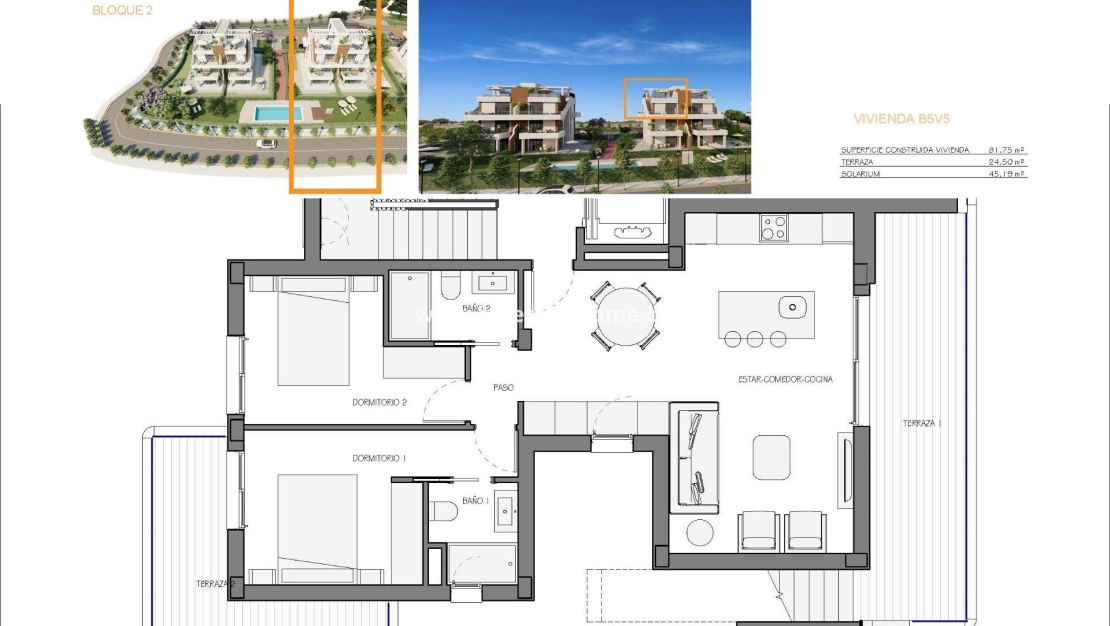 New Build - Apartment - Fuente Álamo - Hacienda del Alamo
