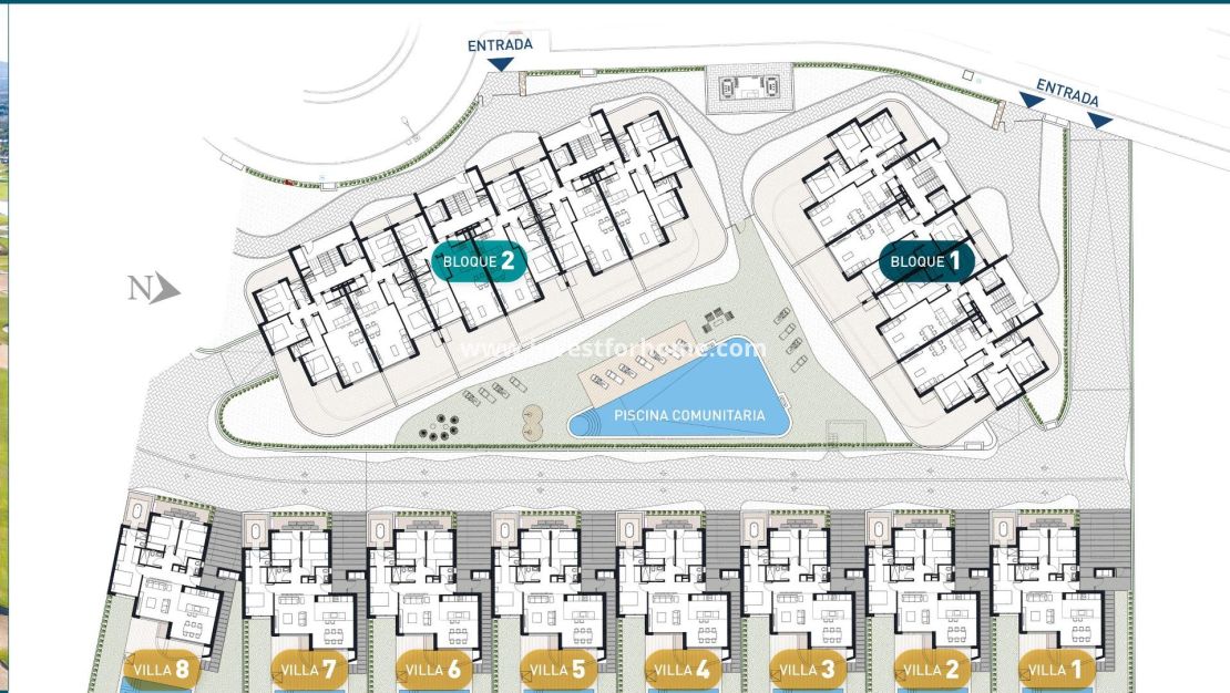 New Build - Apartment - Los Alcázares - Serena Golf