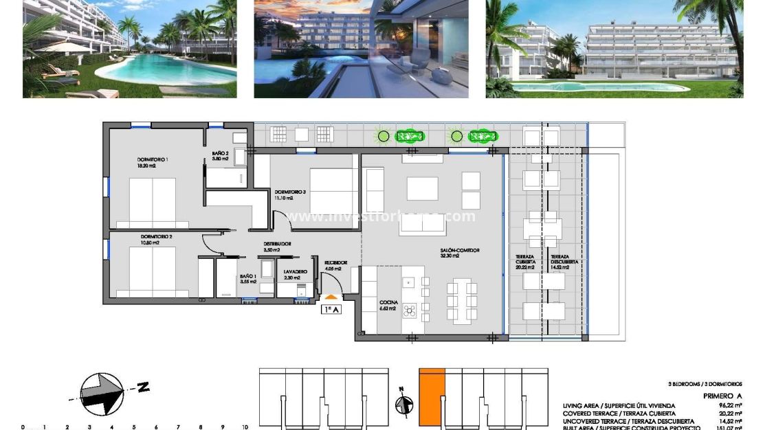New Build - Apartment - Mar de Cristal-Playa Honda - Mar de Cristal