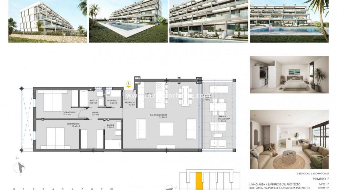 New Build - Apartment - Mar de Cristal-Playa Honda - Mar de Cristal