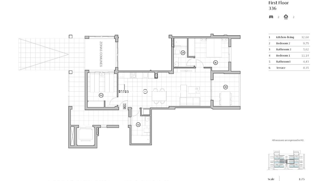 New Build - Apartment - Orihuela Costa - Villamartin Pau 8