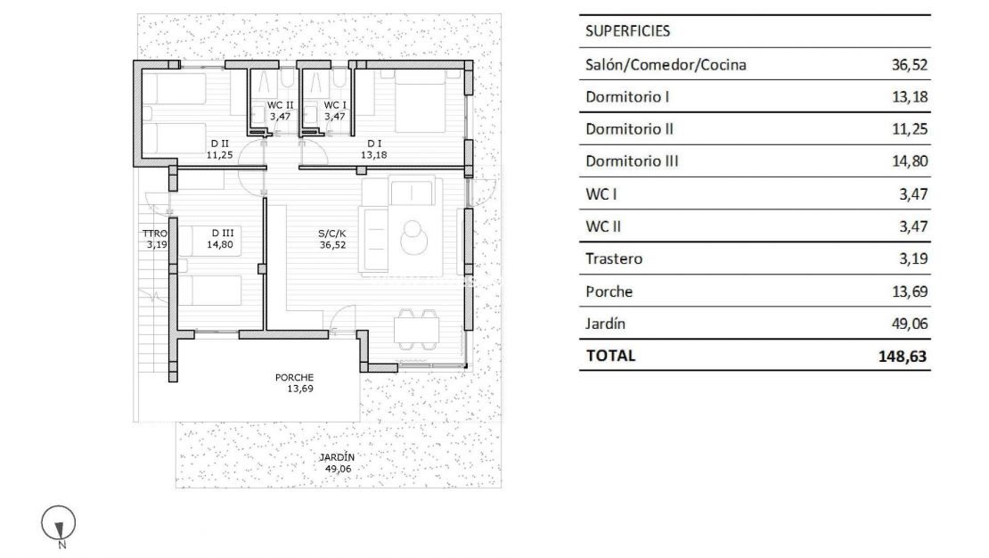 New Build - Apartment - San Miguel de Salinas - Pueblo