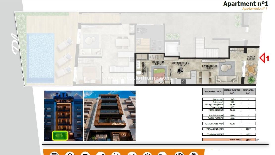 New Build - Apartment - Torrevieja - Playa de El Cura