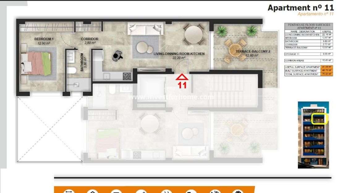 New Build - Apartment - Torrevieja - Playa del Acequión