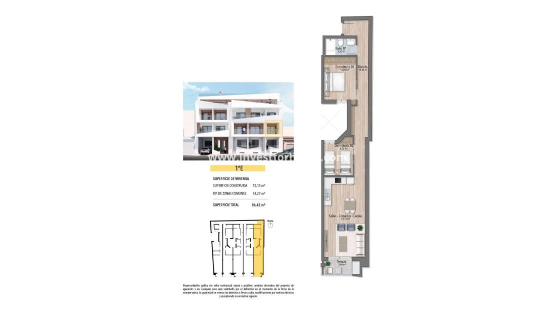 New Build - Apartment - Torrevieja - Playa del Cura