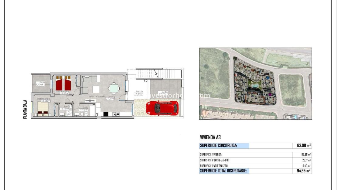 New Build - Bungalow - Cox - San Fernando