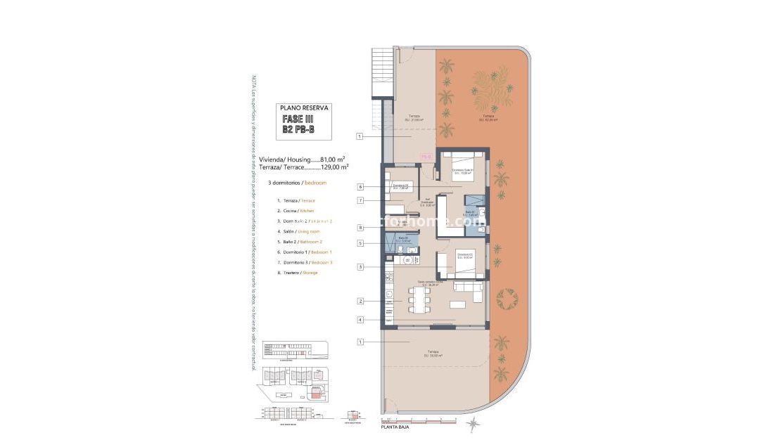New Build - Bungalow - Los Alcázares - La Serena Golf