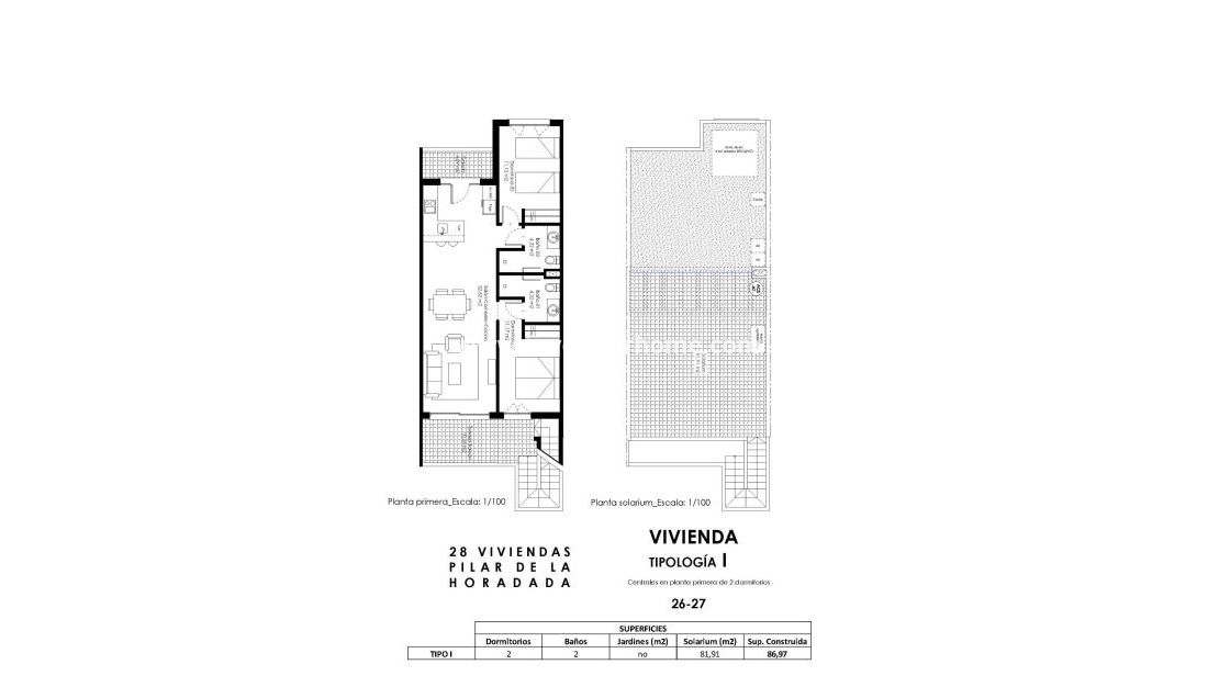 New Build - Bungalow - Pilar de la Horadada - pueblo