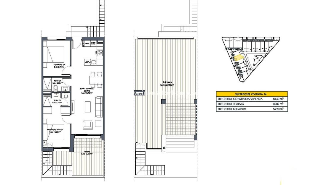 New Build - Bungalow - San Fulgencio - Pueblo