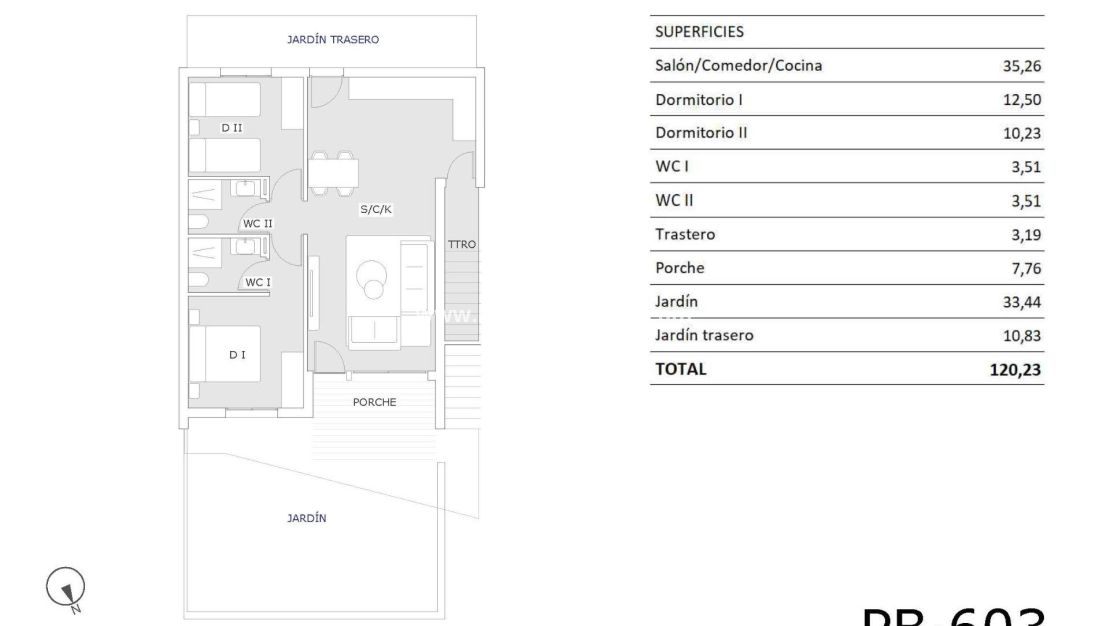 New Build - Bungalow - San Miguel de Salinas - Pueblo