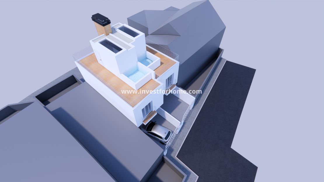 New Build - House - Mar de Cristal-Playa Honda - Cartagena