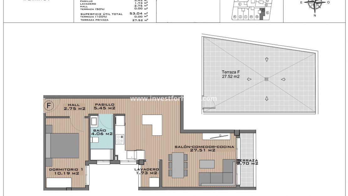 New Build - Penthouse - Algorfa - Pueblo