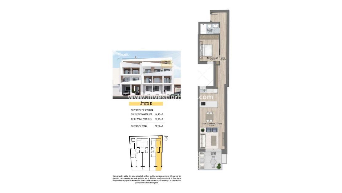 New Build - Penthouse - Torrevieja - Playa del Cura