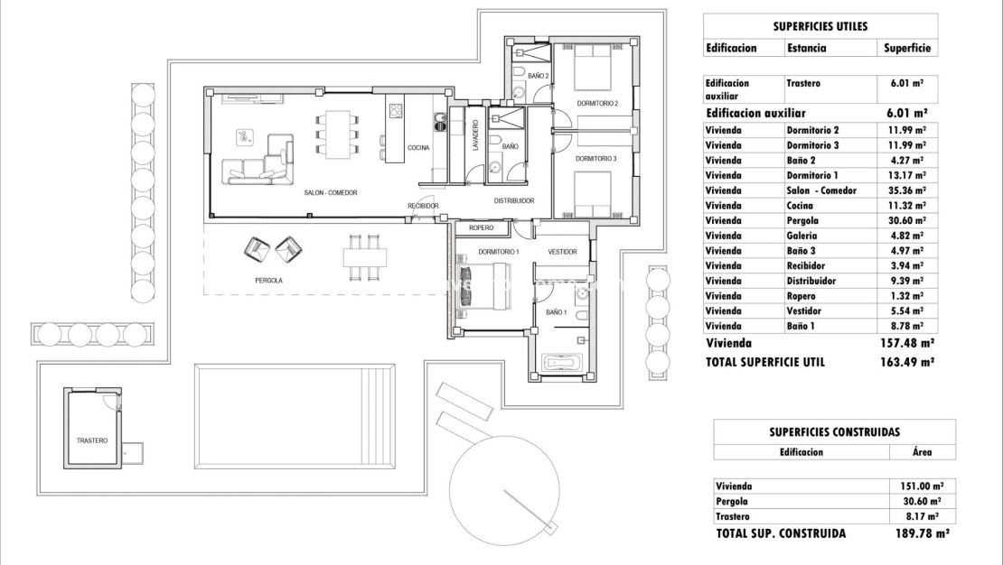 New Build - Villa - Aspe - Poligono 19