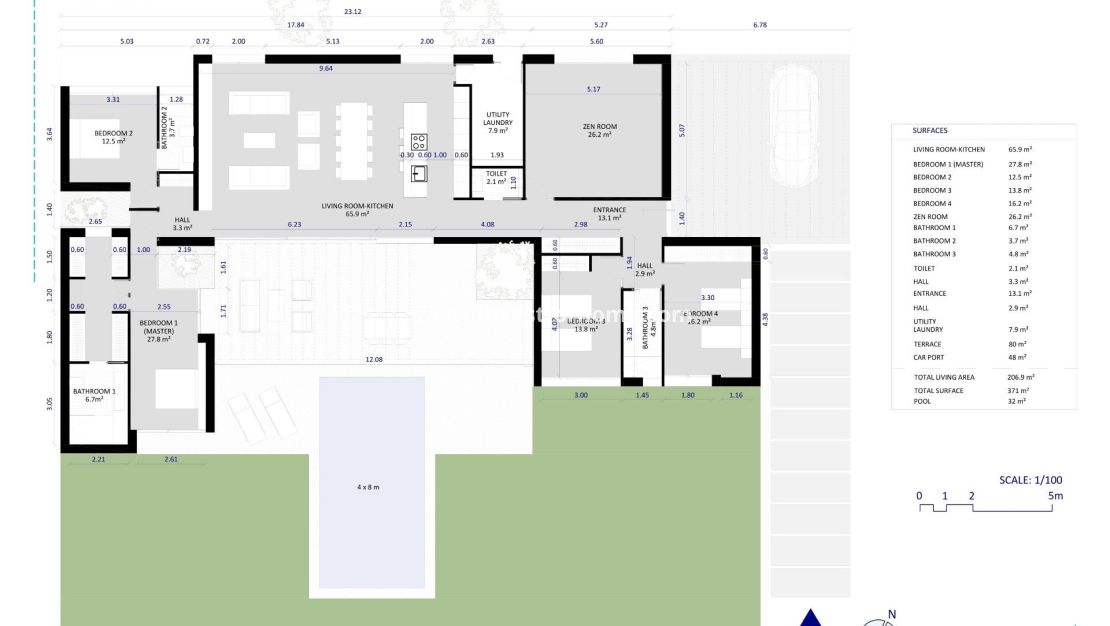 New Build - Villa - BAOS Y MENDIGO - Altaona Golf And Country Village