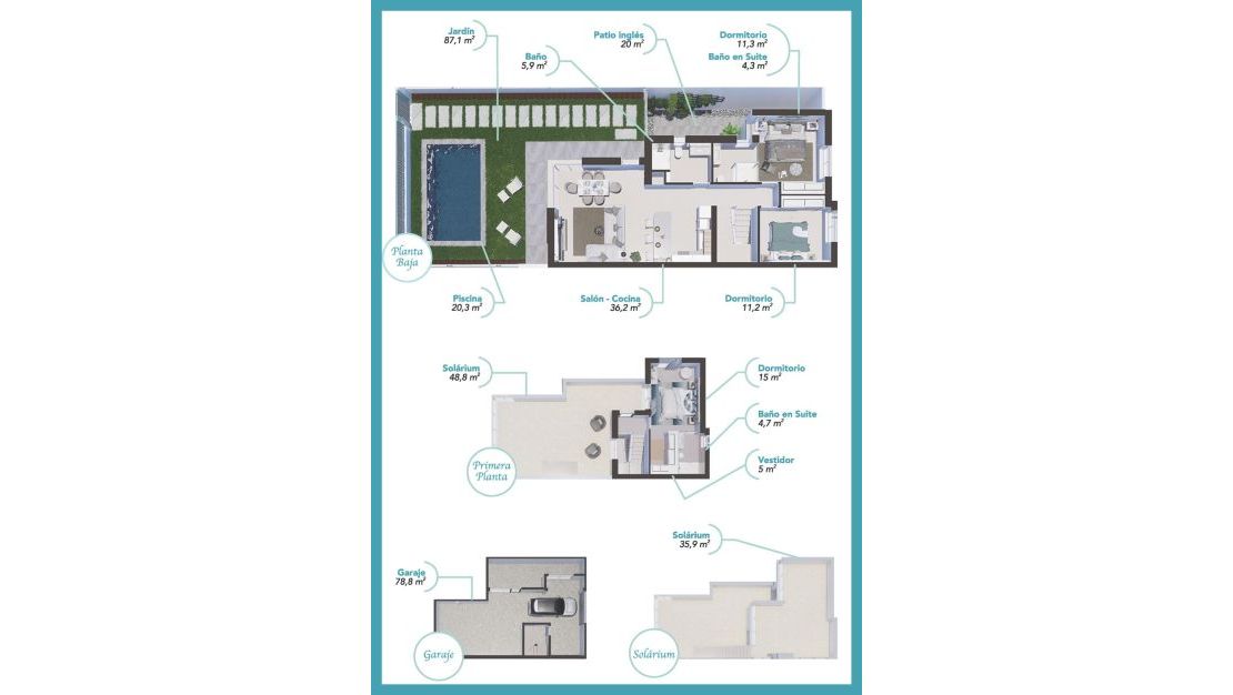 New Build - Villa - Los Alcázares - Serena Golf