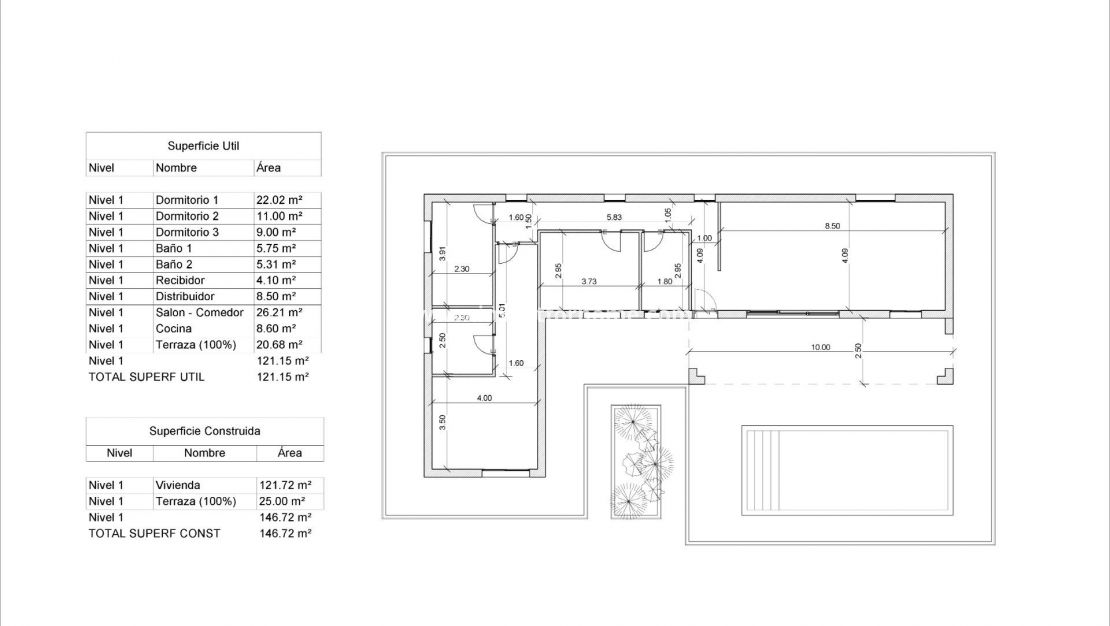 New Build - Villa - Pinoso - Lel