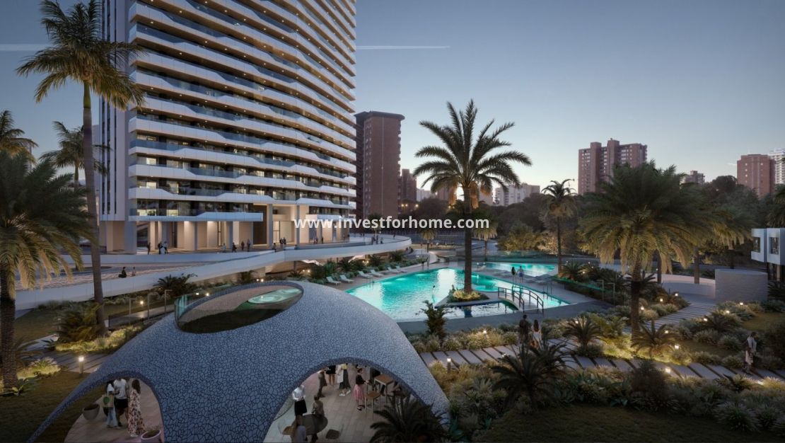 Nieuwbouw - Appartement - Benidorm - Poniente