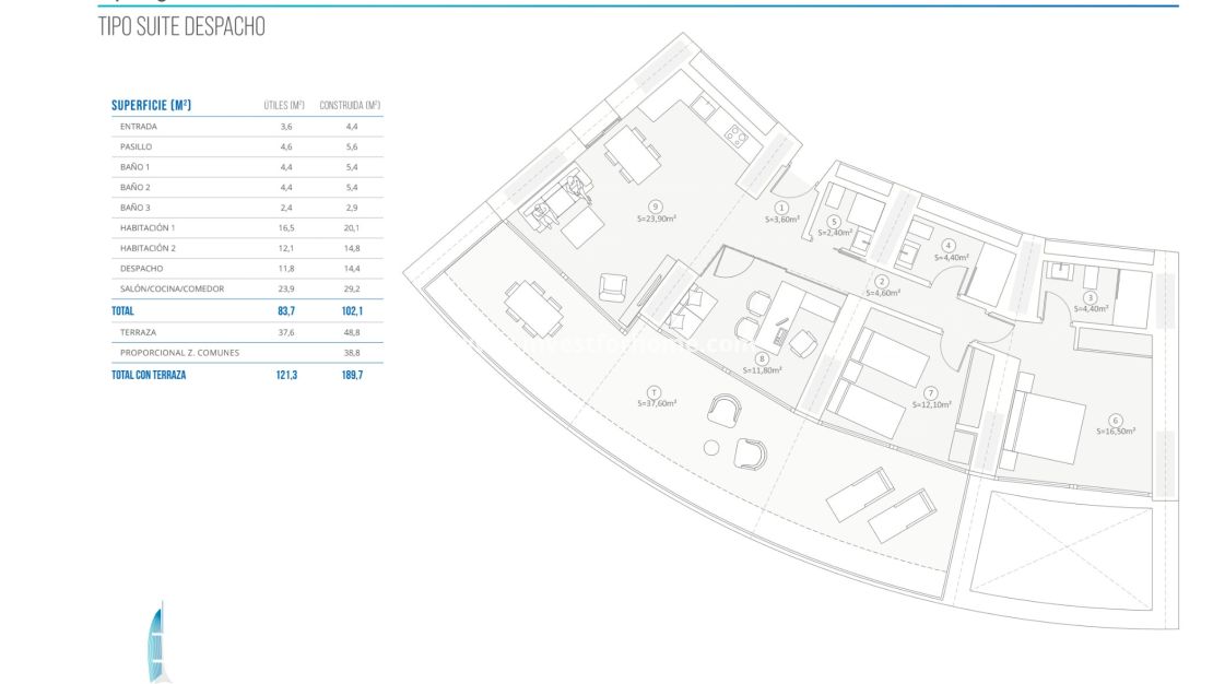 Nieuwbouw - Appartement - Benidorm