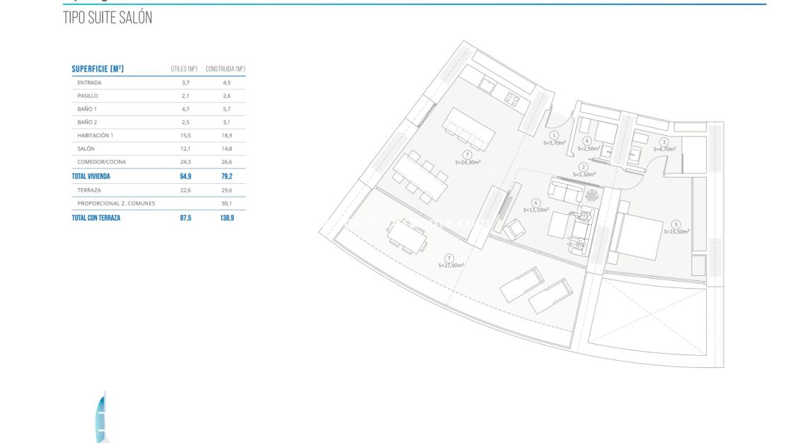 Nieuwbouw - Appartement - Benidorm