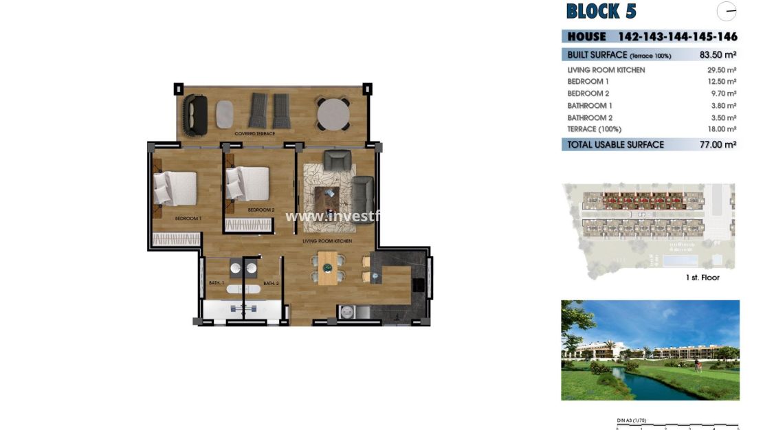 Nieuwbouw - Appartement - Los Alcázares - La Serena Golf