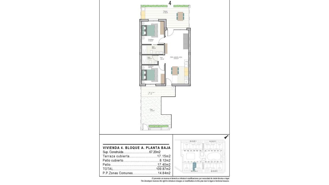 Nieuwbouw - Appartement - Los Alcázares - San Cayetano
