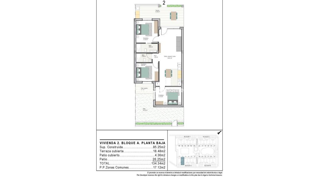 Nieuwbouw - Appartement - Los Alcázares - San Cayetano