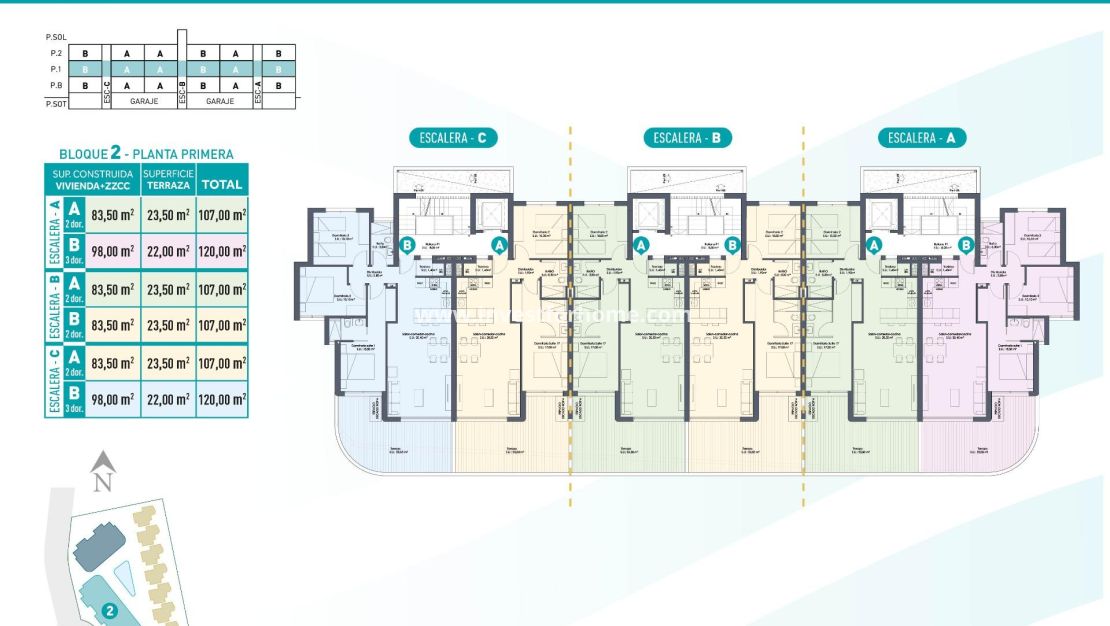 Nieuwbouw - Appartement - Los Alcázares - Serena Golf