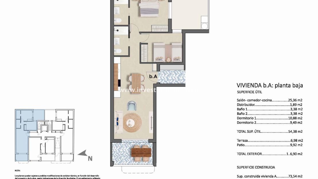 Nieuwbouw - Appartement - Pilar de la Horadada - Torre De La Horadada