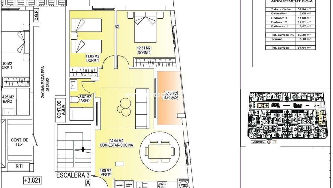 Nieuwbouw - Appartement - San Miguel de Salinas - Pueblo