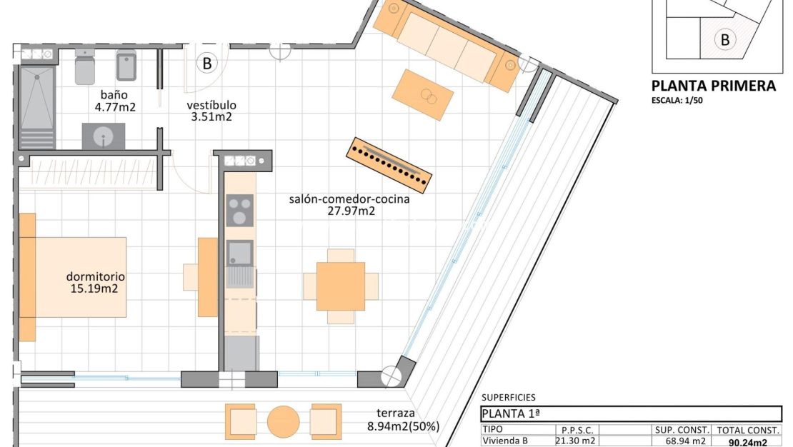 Nieuwbouw - Appartement - San Pedro del Pinatar - Lo Pagan