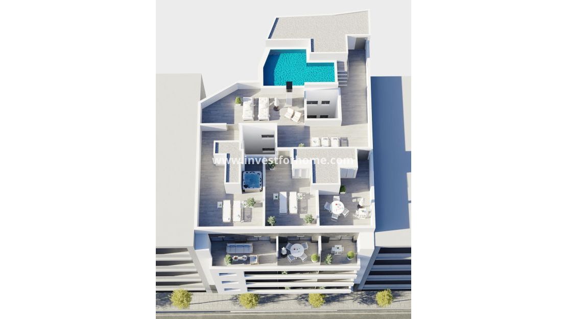Nieuwbouw - Appartement - Torrevieja - Centro