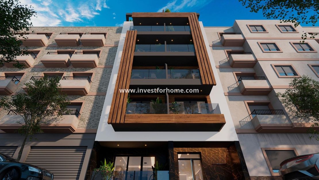 Nieuwbouw - Appartement - Torrevieja - Playa de El Cura