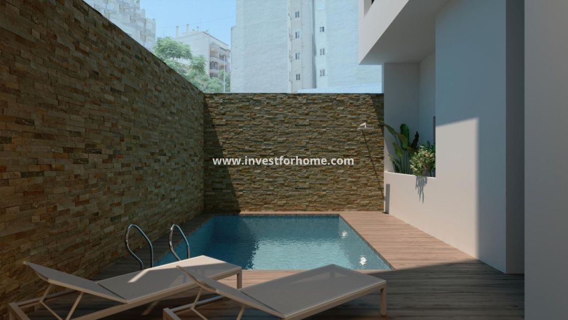 Nieuwbouw - Appartement - Torrevieja - Playa de El Cura