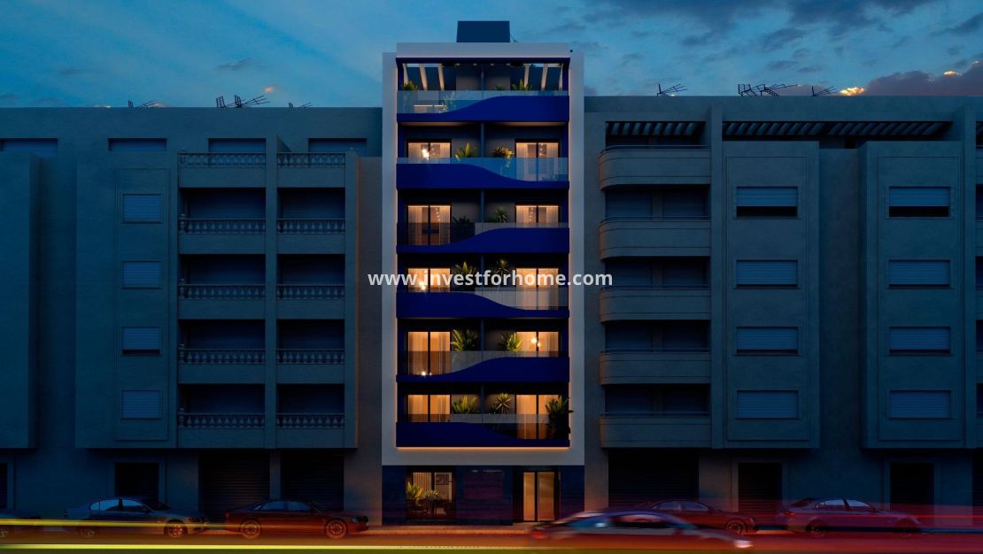 Nieuwbouw - Appartement - Torrevieja - Playa del Acequión