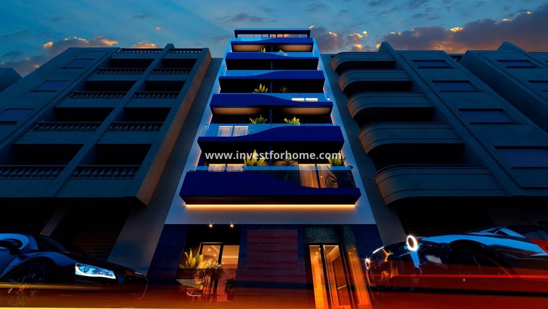 Nieuwbouw - Appartement - Torrevieja - Playa del Acequión