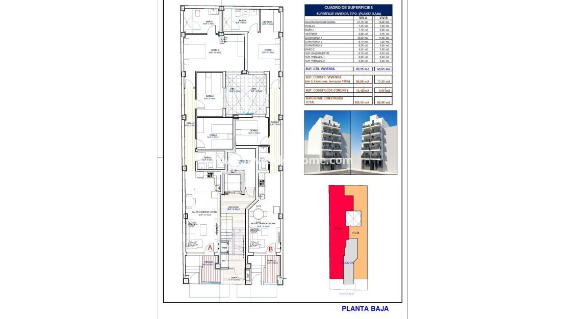 Nieuwbouw - Appartement - Torrevieja - Playa del Cura