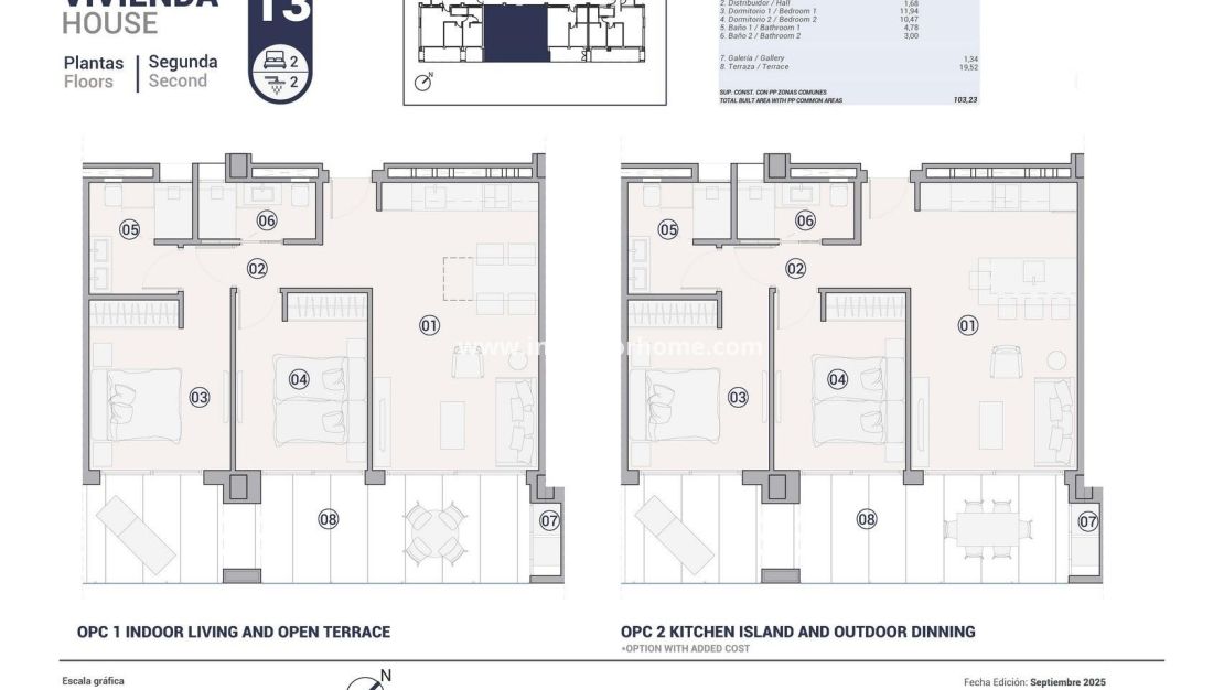 Nieuwbouw - Appartement - Villajoyosa - Puntes del Moro