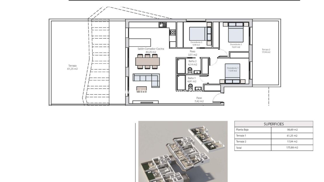 Nieuwbouw - Bungalow - Finestrat - Balcón de Finestrat