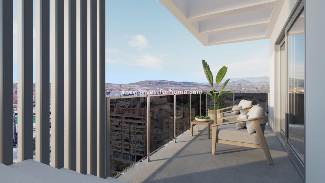 Nieuwbouw - Penthouse - Alicante - Pau Ii