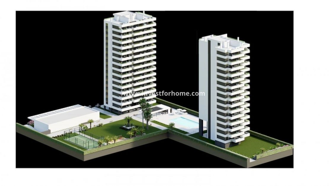 Nieuwbouw - Penthouse - Calpe - Playa Arenal-Bol