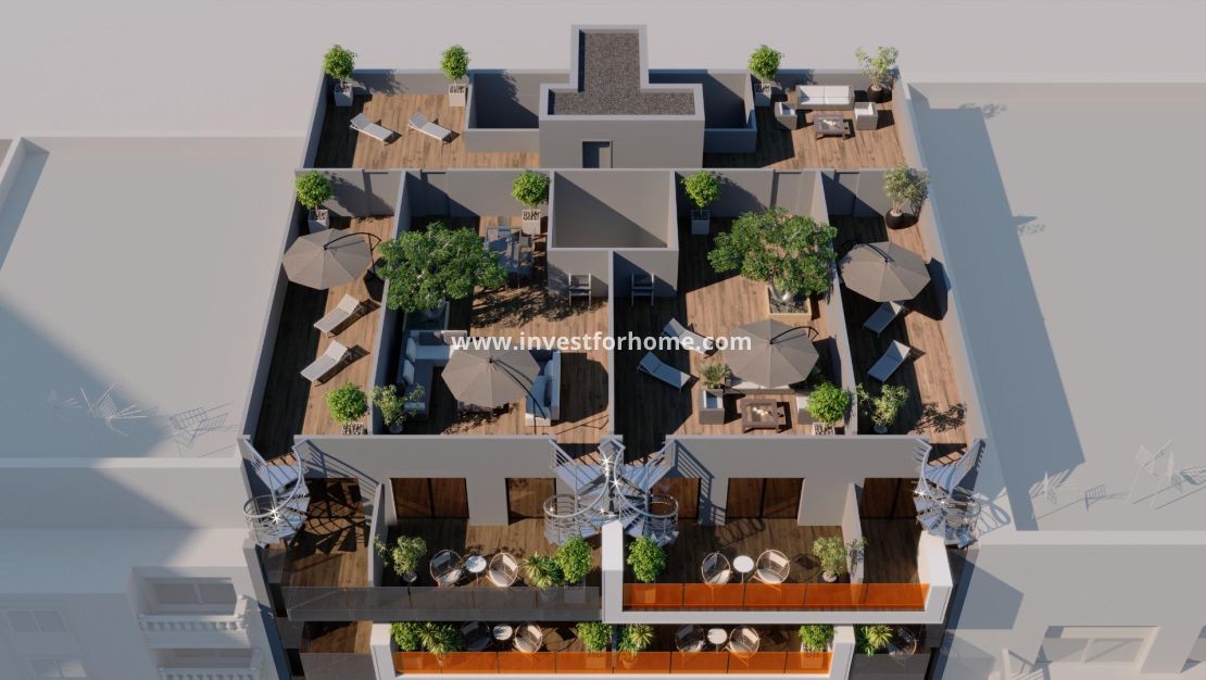 Nieuwbouw - Penthouse - Torrevieja - Centro