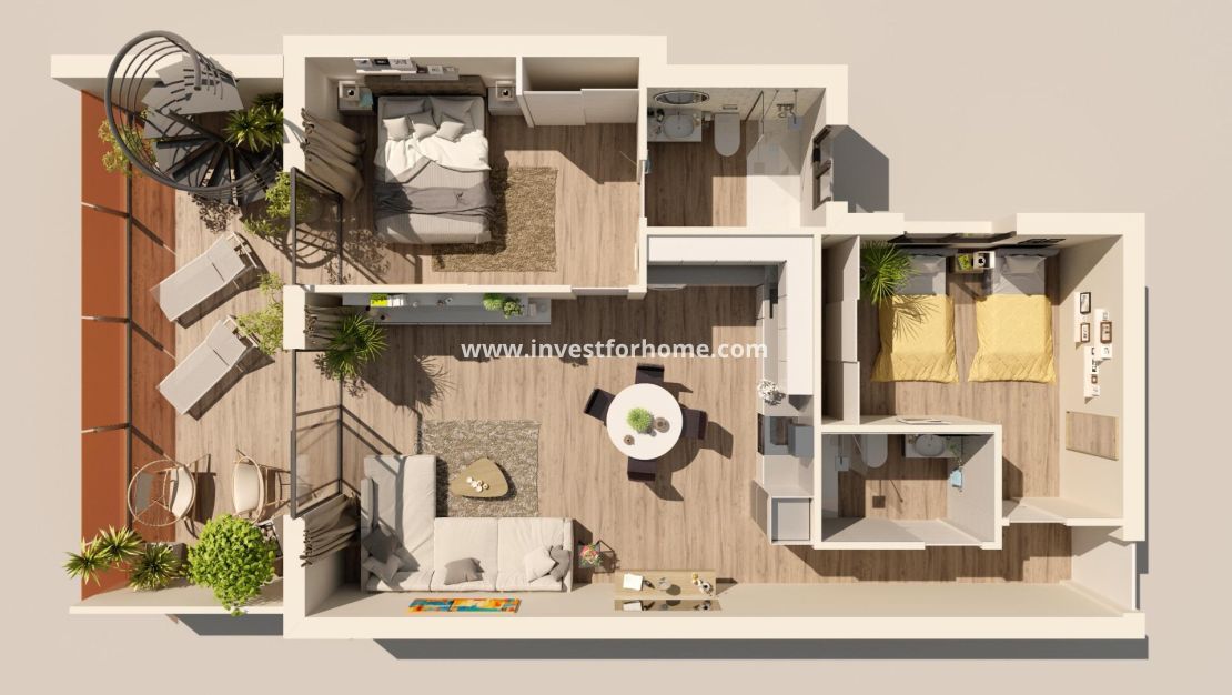 Nieuwbouw - Penthouse - Torrevieja - Centro